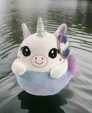 Unicorn Mermaid Soft Plush Toy 25cm By Bensons PP1Z New With Tags