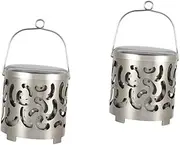 Pcs Portable Outdoor Heater Camping Mini Stove Stainless Steel Cover Camping Stove