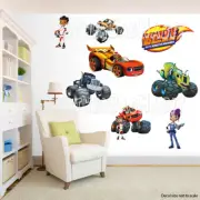 Blaze and the Monster Machines Wall Decal (Inspired)