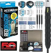 Red Dragon Darts - Ultimate 50 Piece Darts Set - Professional Dart Set Red Dragon, Peter Wright Snakebite and Gerwyn Price