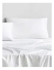 [Sheridan] 1200TC Millennia Fitted Sheet in Snow