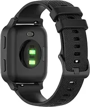 Bands Compatible with Garmin Venu/Venu Sq/Venu Sq Music/Venu Sq 2/Venu 2 Plus Band, Soft Silicone Quick Release Straps 20MM Replacement Wristband (Multicolor10-Pack)