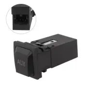 ABS Material AUX Switch Socket for Jetta For Golf For RCD510 RNS510 5KD035724A