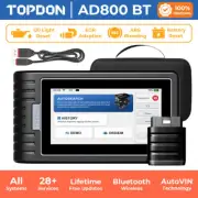 TOPDON ArtiDiag 800BT OBD2 Scanner Diagnostic Code Reader Tool IMMO TPMS Kit