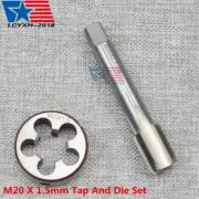 NEW M20x1.5mm UNEF HSS Thread Tap & Die Set Right Hand US