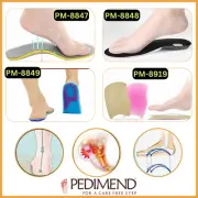 PEDIMEND™ Flat High Arch Heel Plantar Fasciitis Orthotic Shoe Insert Cushions UK