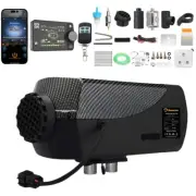 12V 24V 8KW Diesel Air Heater Bluetooth APP +LCD Thermostat Caravan Motorhome RV