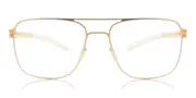 Mykita Fargo 013 Men's Glasses Gold Size 50 - Private Health Rebate - Blue Light Block Available