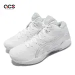 ASICS 籃球鞋 GELHOOP V14 4E 男鞋 超寬楦 白 銀 緩震 輕量 透氣 亞瑟膠 亞瑟士 1063A051100