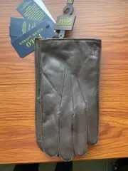 Polo Ralph Lauren Men's Leather Gloves: XLarge NWT Water-Repellant MSRP $88