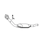 Redback Enviro Underfloor Catalytic Converter for Peugeot 306 2.0L 1996-2003