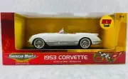 ERTL American Muscle 1953 Corvette 50th Anniversary White 1:18