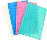 4pcs 20 Slide Storage Plate Microscope Slide Plastic Slide Storage Tray Slide Holder Microscope Glass Slides Microscope Supplies Plastic Trays Plastic Serving Trays Storage Box