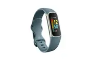 Fitbit Charge 5 Advanced Health & Fitness Tracker Steel - Blue / Platinum