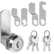Premium Letter Box Lever Lock with Keys and Plates 16mm Cylinder Length