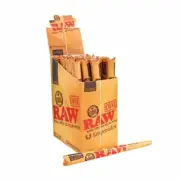 RAW Classic Emperador - Box 24 PACKS - Pre Rolled 1 Cone Pack Natural Unrefined