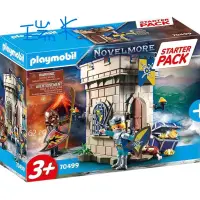 在飛比找蝦皮購物優惠-全新盒損-正版Playmobil摩比人70499騎士城堡入門