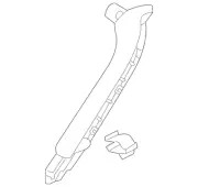 Genuine Volkswagen Pull Handle 561-868-188-D-UVB (for: Volkswagen)