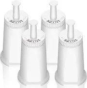 Replacement Water Filter for Breville Barista Touch Espresso Machine BES880, Barista Pro BES878, Oracle Touch BES990, Oracle BES980, Dual Boiler BES920 Bambino ClaroSwiss Sage, BES008WHT0NUC1, 4 Pack