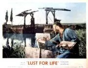 Lust For Life Lobby Card Kirk Douglas 1956 Old Film Movie Photo 1