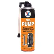 Valvoline The Pump Emergency Tyre Inflator Sealer Puncture Repair Aerosol Can