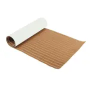 6mm EVA Foam Boat Flooring Faux Teak Decking Sheet Marine Carpet 240×90cm Brown