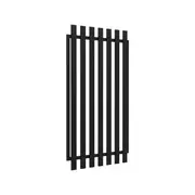 RapidFence 1500 x 900mm Black Blade Picket Gate