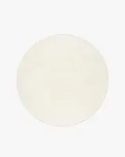185' Round | Machine Washable Runner Rug | Kid & Pet Friendly | Indoor Rug | Polar White Plush Rug | Ruggable