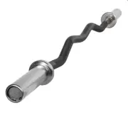 Olympic EZ Curl Bar | Black Chrome 250kg Max Capacity