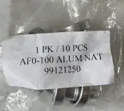 [10 Pack]Round Plugs For O-Ring Fitting 1”-14 Thread AFO-100 Aluminum #99121250