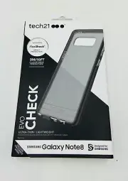 tech21 Evo Check Case for Samsung Galaxy Note8 - Black Brand New Sealed 2017