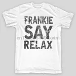 FRANKIE SAY RELAX GOES TO HOLLYWOOD 可愛復古純棉印花 PUTIH 夏季風格時尚 GI