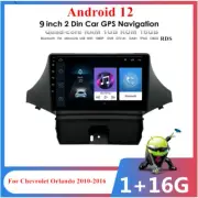 9'' Android 12 1+16GB Car Stereo Radio GPS WIFI For Chevrolet Orlando 2010-2016
