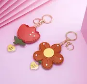 7CM Flower Themed AirTag, Key Fob Case
