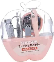 Healeved Full Nail Care Kit 9pcs Stainless Steel Nail Clippers Set Scissors Manicure Set Storage Case