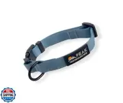 Peak Performance Pets Overlook Waterproof Dog Collar | Medium Mist Blue, Dura