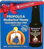 Mediactive Propolis & 15+Honey Fresh Breath Oral Spray 75ml
