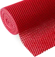 Rubberized Shelf Liner, Non-Adhesive Roll Drawer Liners 12 Inches X 20 Feet for