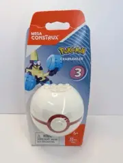 Mega Construx Pokémon Crabrawler and Pokéball Series 3 NEW FPM03
