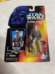 NEW Star Wars The Power of the Force Action Figure HAN SOLO HOTH GEAR 69587 NIP