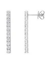 Diamond Select Cuts 14K 0.99 ct. tw. Diamond Drop Earrings