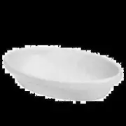 Oneida F1400000644 Tundra Bone White 8.75 oz. Porcelain Casserole Dish - 2 Doz