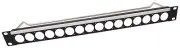 CONNECTOR,1U X 16 PANEL ASSY - M3 HOLES, CONNECT FOR CLIFF ELECTRONIC COMPONENTS
