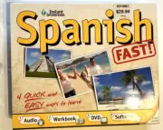 Instant Immersion Spanish FAST! (CD's, DVD, CD-ROM, Workbook, Map of Mexico)