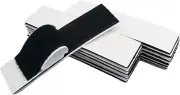 16 Sets 1X4 Inch Hook and Loop Strips with Adhesive - Double Sided Tape Heavy Du