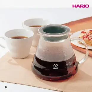 【HARIO】V60雲朵80咖啡 03玻璃分享壺-透明 800ml(分享壺 咖啡壺 玻璃壺 雲朵壺)