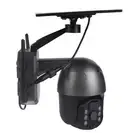 4G Solar Security Cameras Bidirectional Voice Intercom With Solar Panel PIR Set