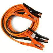 Jumper Booster Cable 6 Gauge 16' 100% Copper Tangle Free Ideal for Industrial