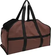 IMIKEYA Firewood Storage Bag Oxford Cloth Log Carrier with Double Handles Portable Design for and Convenient Outdoor Storage