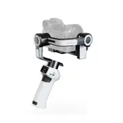 Aircross s 3 Axis Foldable Handheld Gimbal Stabilizer for Dslr Cameras and Smart Phone White
